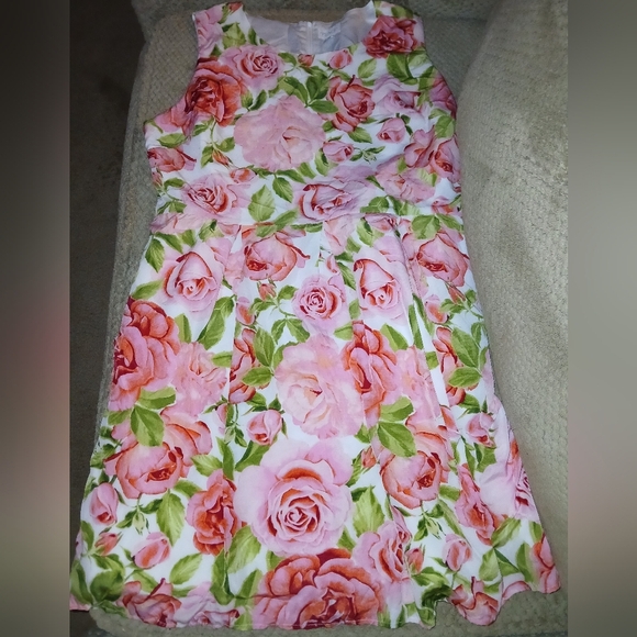 Floral Sleeveless Dress.The Children's Place Girls Dress Size 2x - Picture 1 of 4